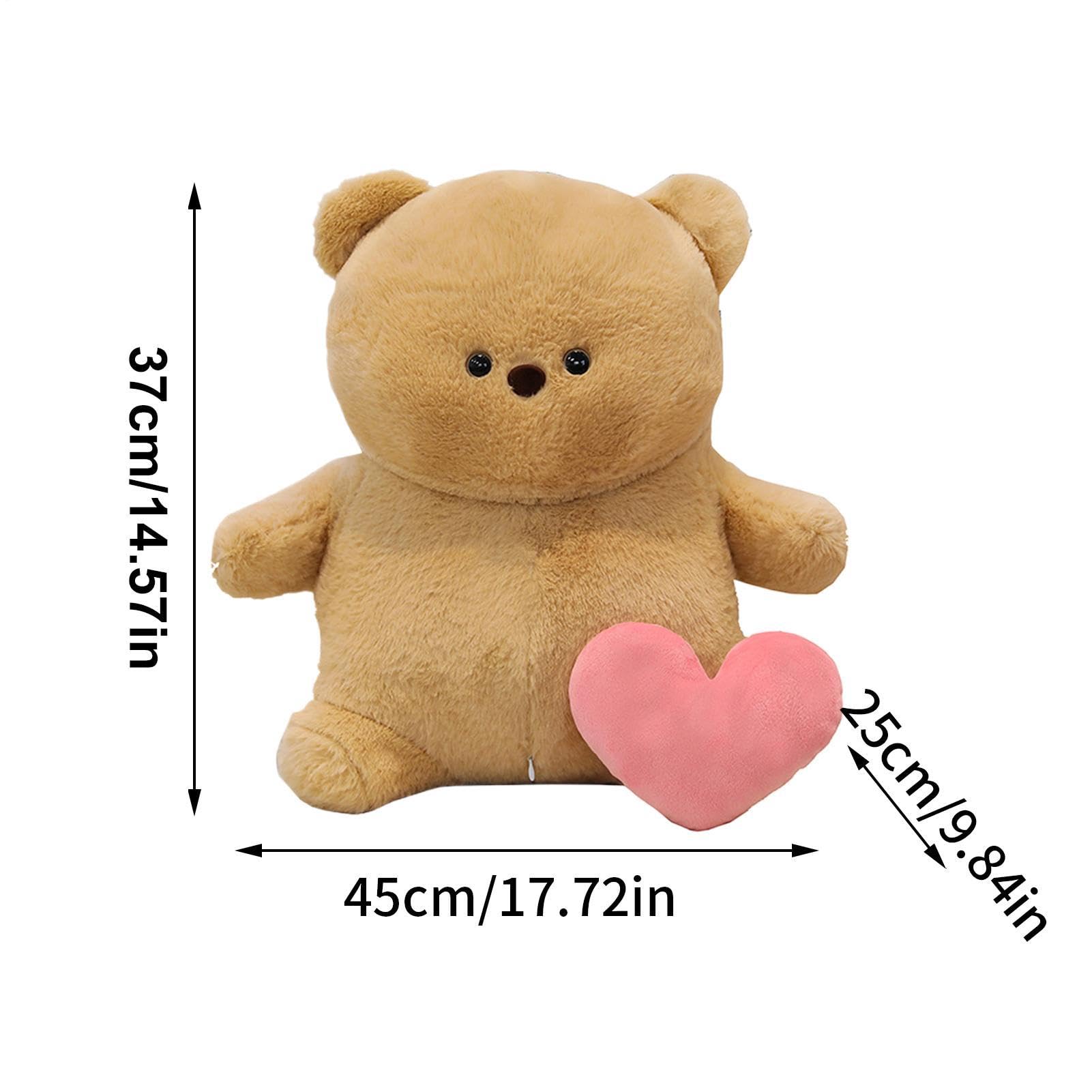 Plüsch - 55cm Aufnahmefunktion Kuscheltier, Elektronischer Sprechbär Spielzeug Für Mädchen Feste Hochzeit Halloween | Interaktiver Begleiter Innerhalb Reise Schlafumgebung