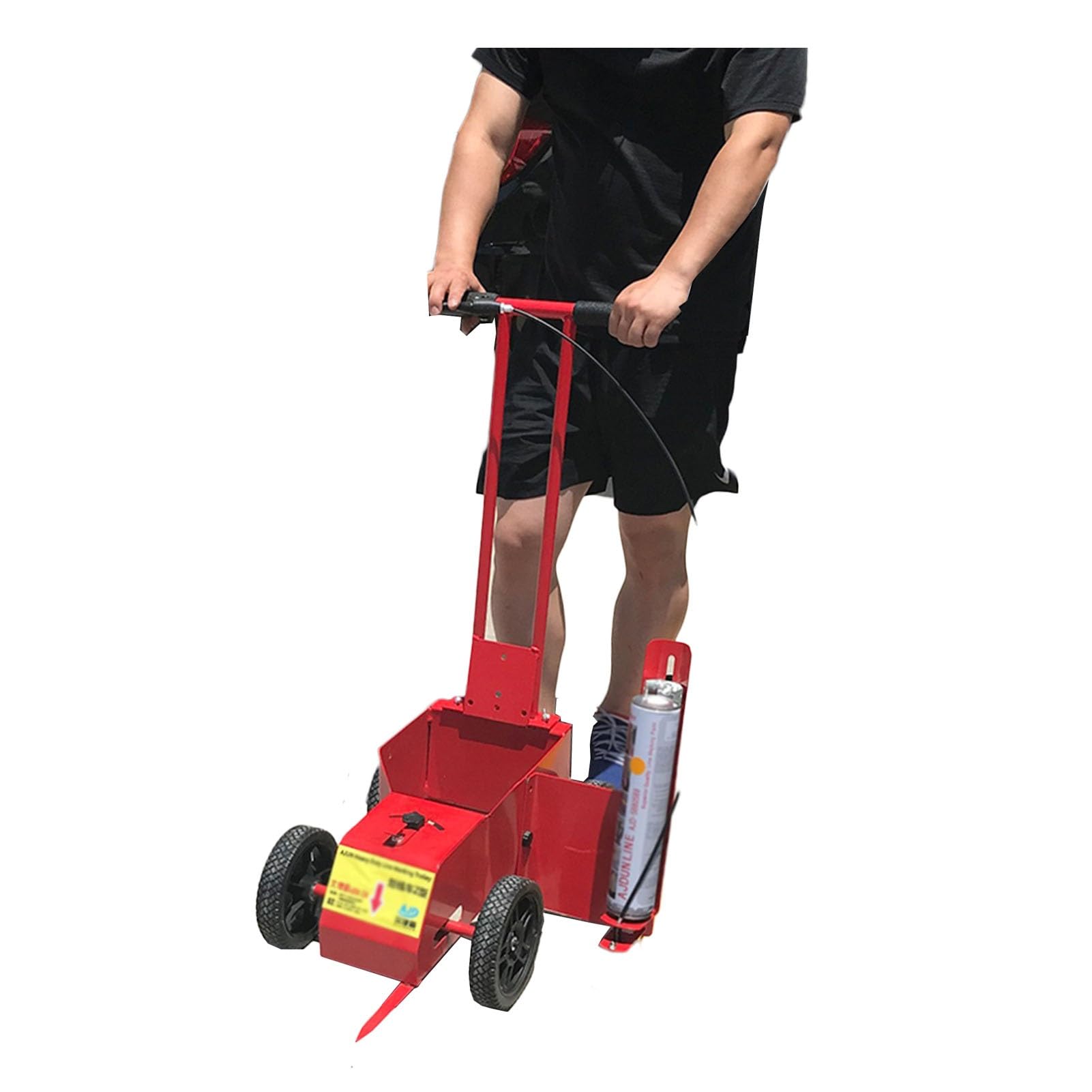 GTHTUHFD Line Marker Machine, Adjustable Width Line Marking Machine For Schools, Sports Surfaces, And Industrial Marking