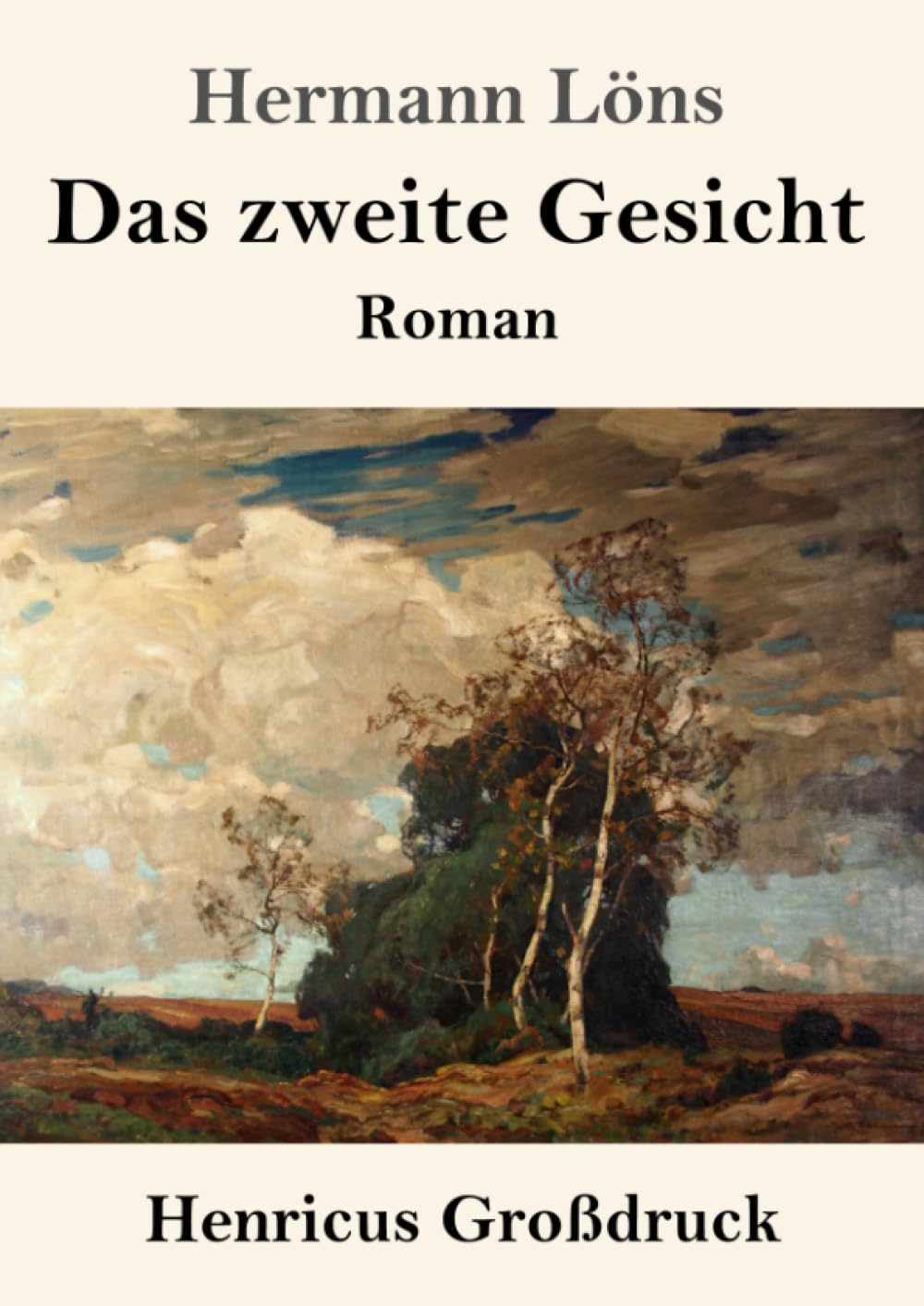 Das zweite Gesicht (Großdruck): Roman