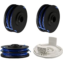 RAC123 Strimmer Spool Line for Ryobi, 1.6mm x 8.3M Replacement Trimmer Spool for Ryobi RLT4027, RLT4125, RLT5027, RLT6030, RLT5127, RLT6130 3+1