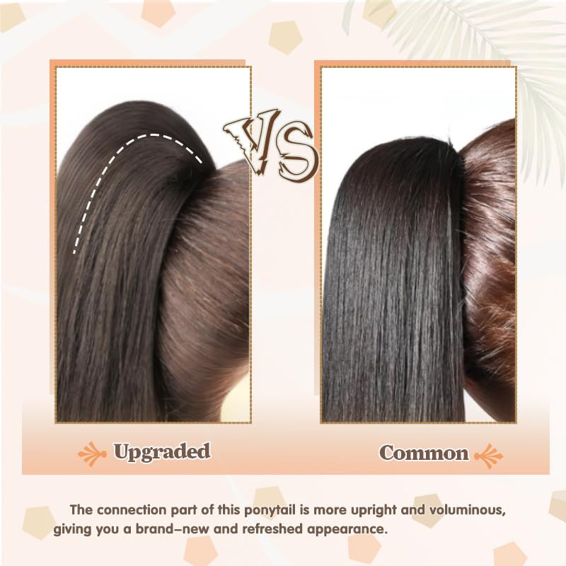 Extension queue de cheval pour donner du volume aux cheveux fins et courts