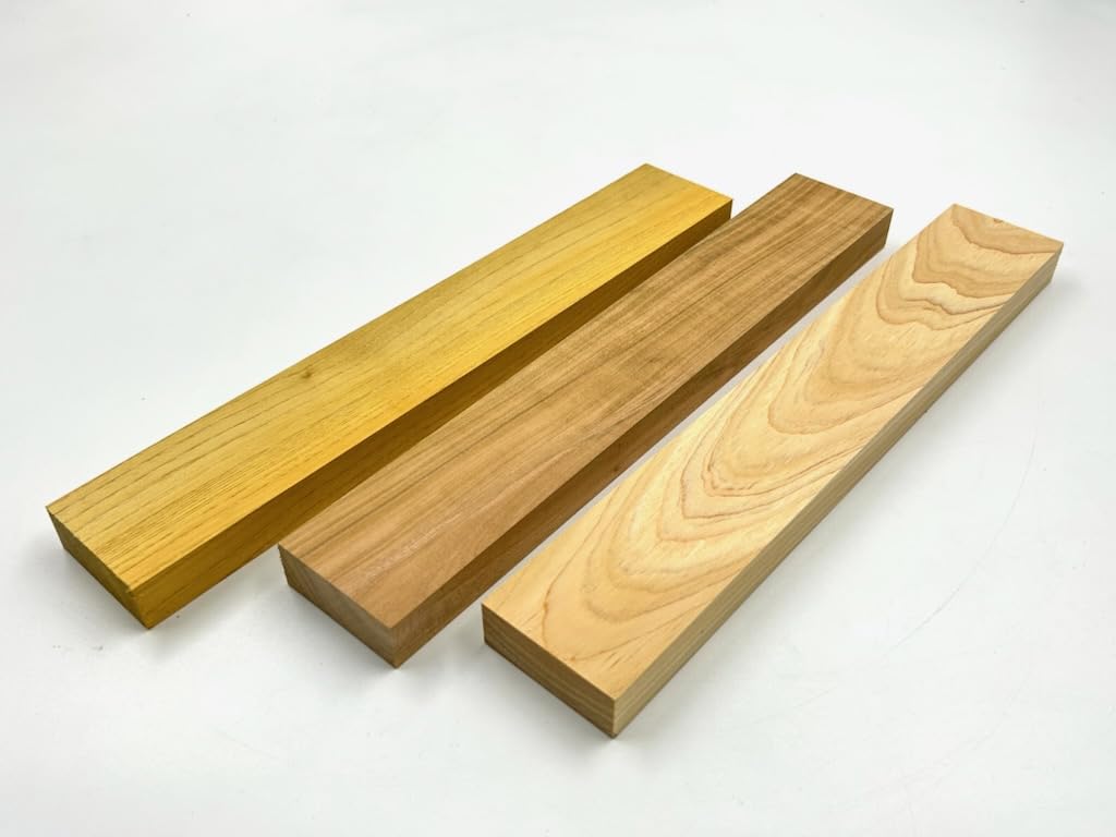 Nigaki, Sakura,Hinoki | japanese lumber | 3/4" x 2" x 12" | 3peices (1peices each)