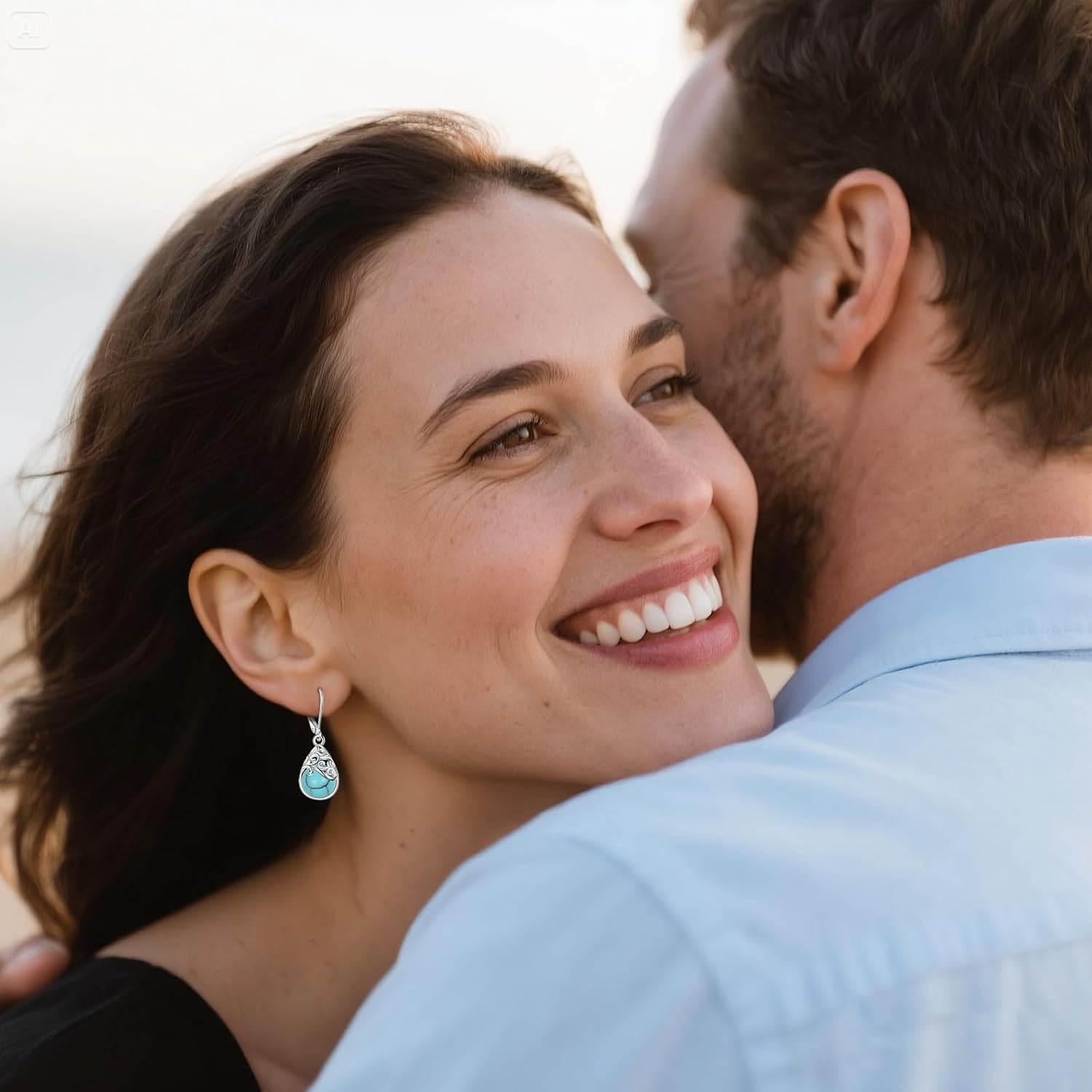 925 Sterling Silver Leverback Earrings Vintage Filigree Dangle Drop Earrings Jewelry Birthday Gifts for Women - Image 5