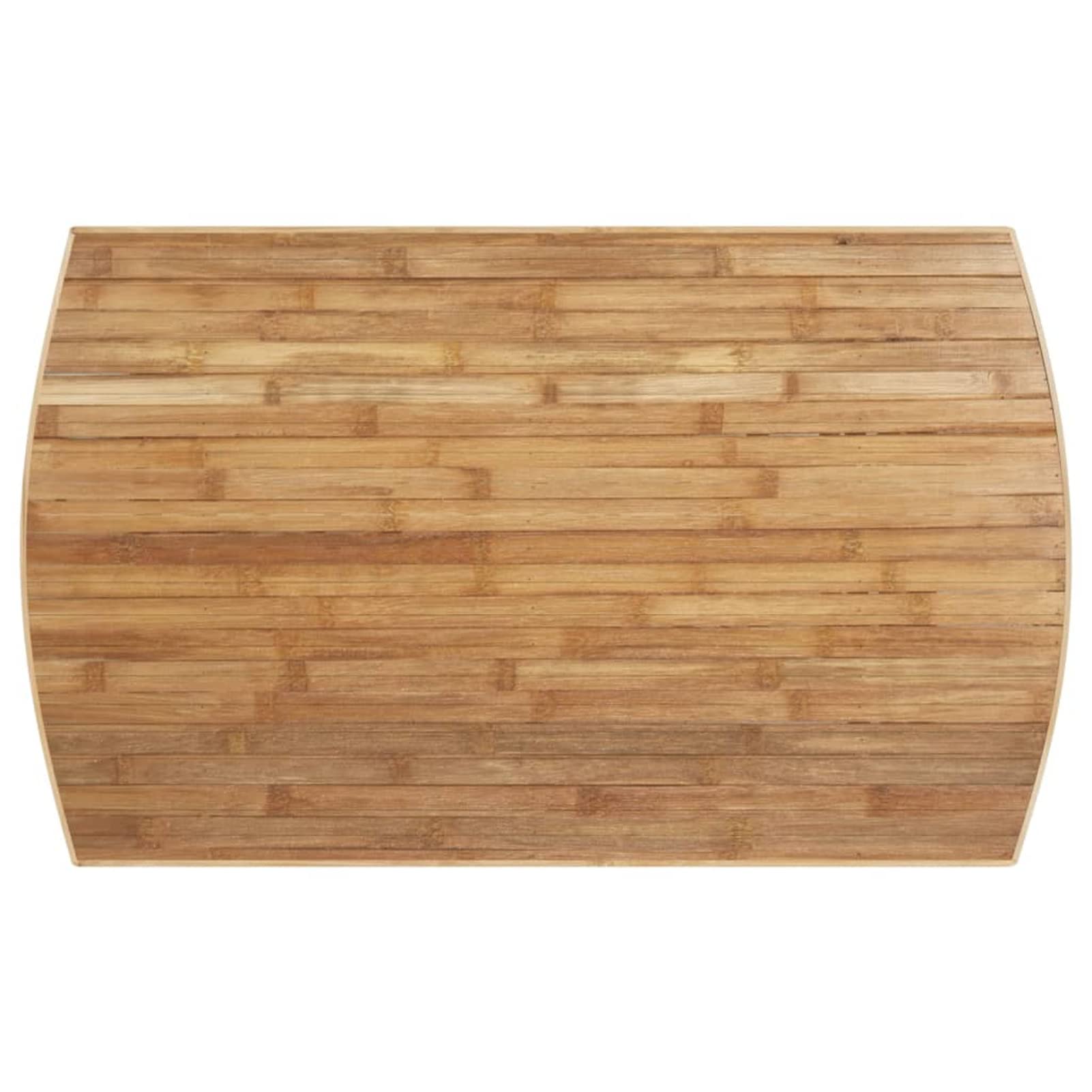 Homgoday Mesa auxiliar de jardín de 90 x 55 x 37 cm, mesa auxiliar de bambú, mesa auxiliar de sofá, mesa de té para sala de estar, sala de recepción de invitados, dormitorio y muebles de oficina
