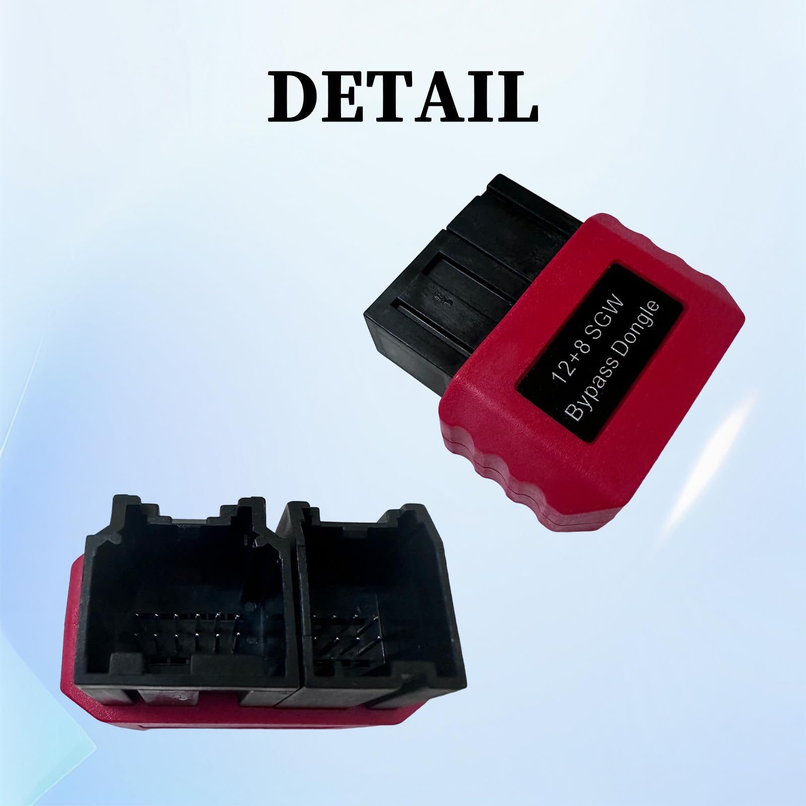 SGW Bypass Dongle 8+12 Pin, passend für FCA-Fahrzeuge ab 2018, Security Gateway Bypass-Modul, kompatibel mit RAM, Chrysler, Jeep, Dodge, FIAT, Alfa Romeo, Maserati, Lancia ab 2018 und Neuer