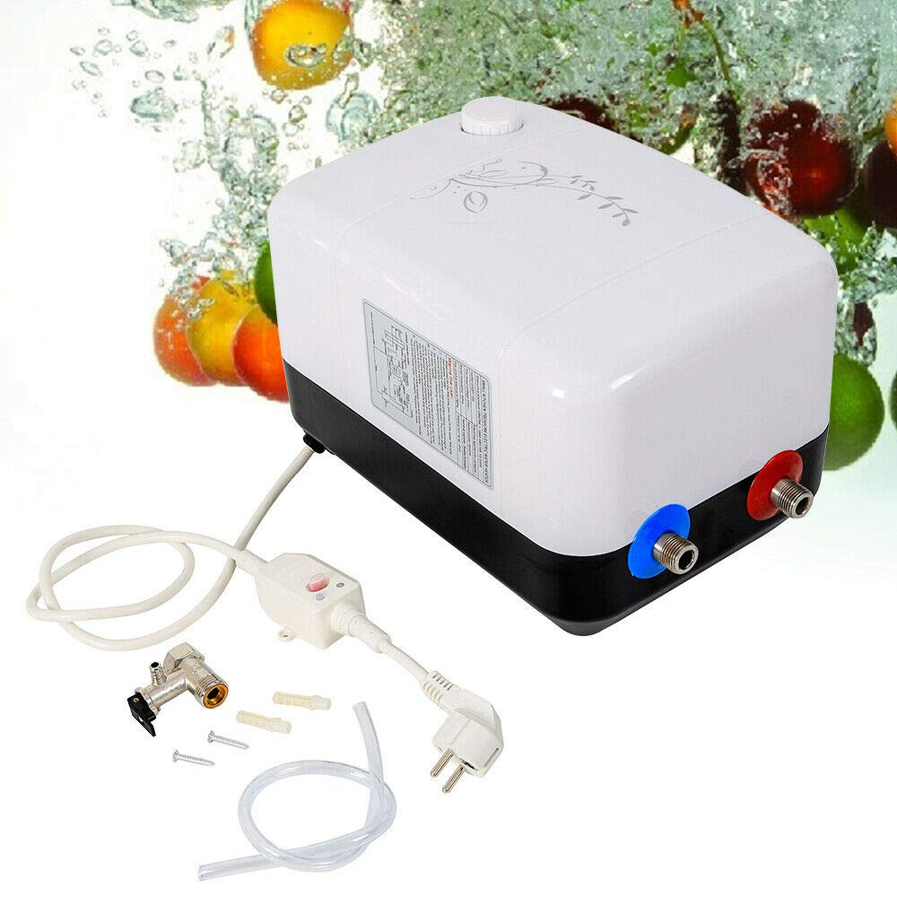 Calentador de agua eléctrico,8L Cocina Calentador de agua,Bajo la mesa,Baja presión