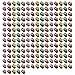 200PCS piccolo legno ape Decor autoadesivo dipinto retro piatto mini Bumble api in legno per Scrapbooking decorazione artigianato abbellimenti fai da te