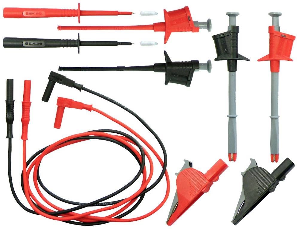 Adapter pomiarowy Electro PJP 44100 Zestaw akcesoriów do multimetru 10 elementów Electro PJP 1 szt.)
