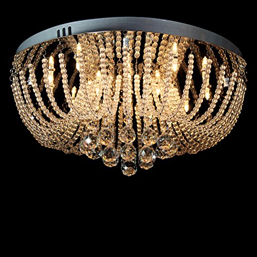 Lampada a sospensione moderna in cristallo