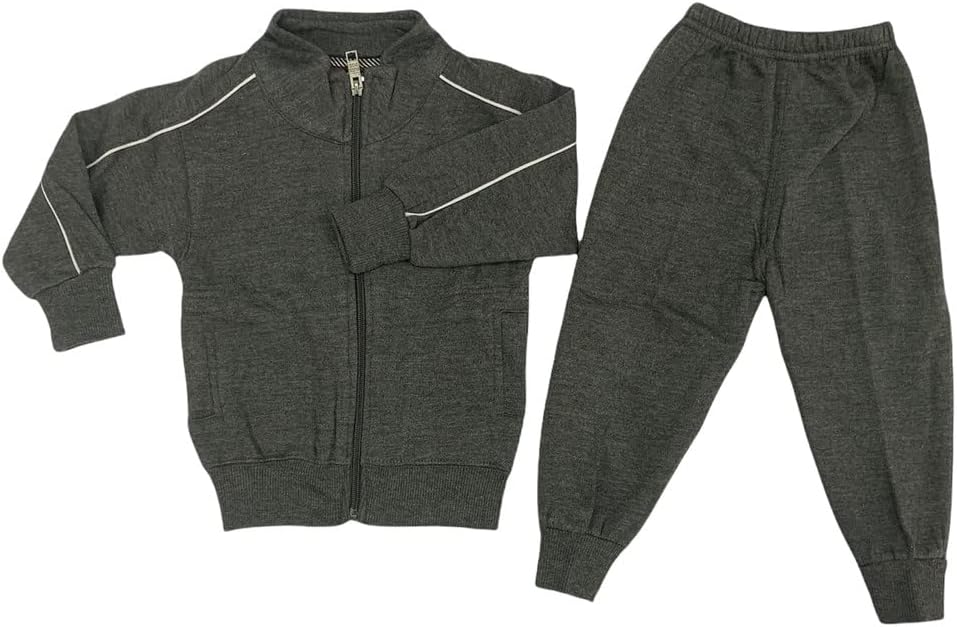 Winter Jacket and Trouser Set for Kid's | Soft and Comfortable|Track Suit for Boy's and Girl's | Size Available - 2 to 14 Year|
