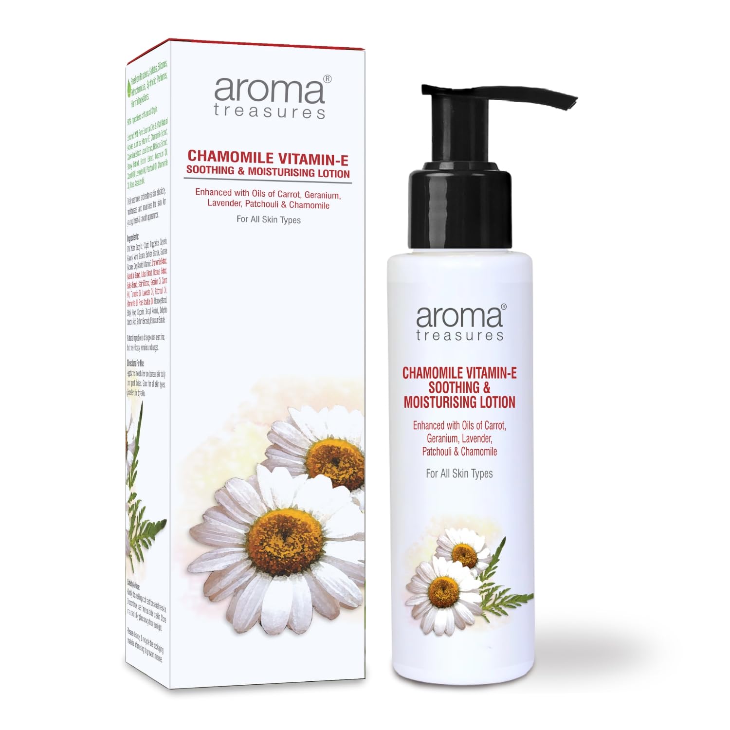 Aroma Treasures Chamomile Vitamin-E Smoothing & Moisturising Lotion, 100 Ml-image-34