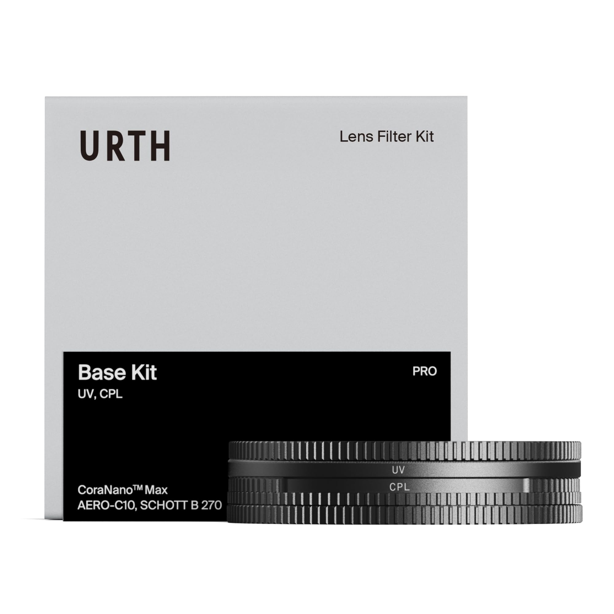 Urth Light 82Mm 2-In-1 Lens Filter Kit (Pro) - Professional-Grade Uv, Circular Polarising (Cpl), Advanced Nano Multi-Coated Optical Glass, Ultra-Slim Camera Filters