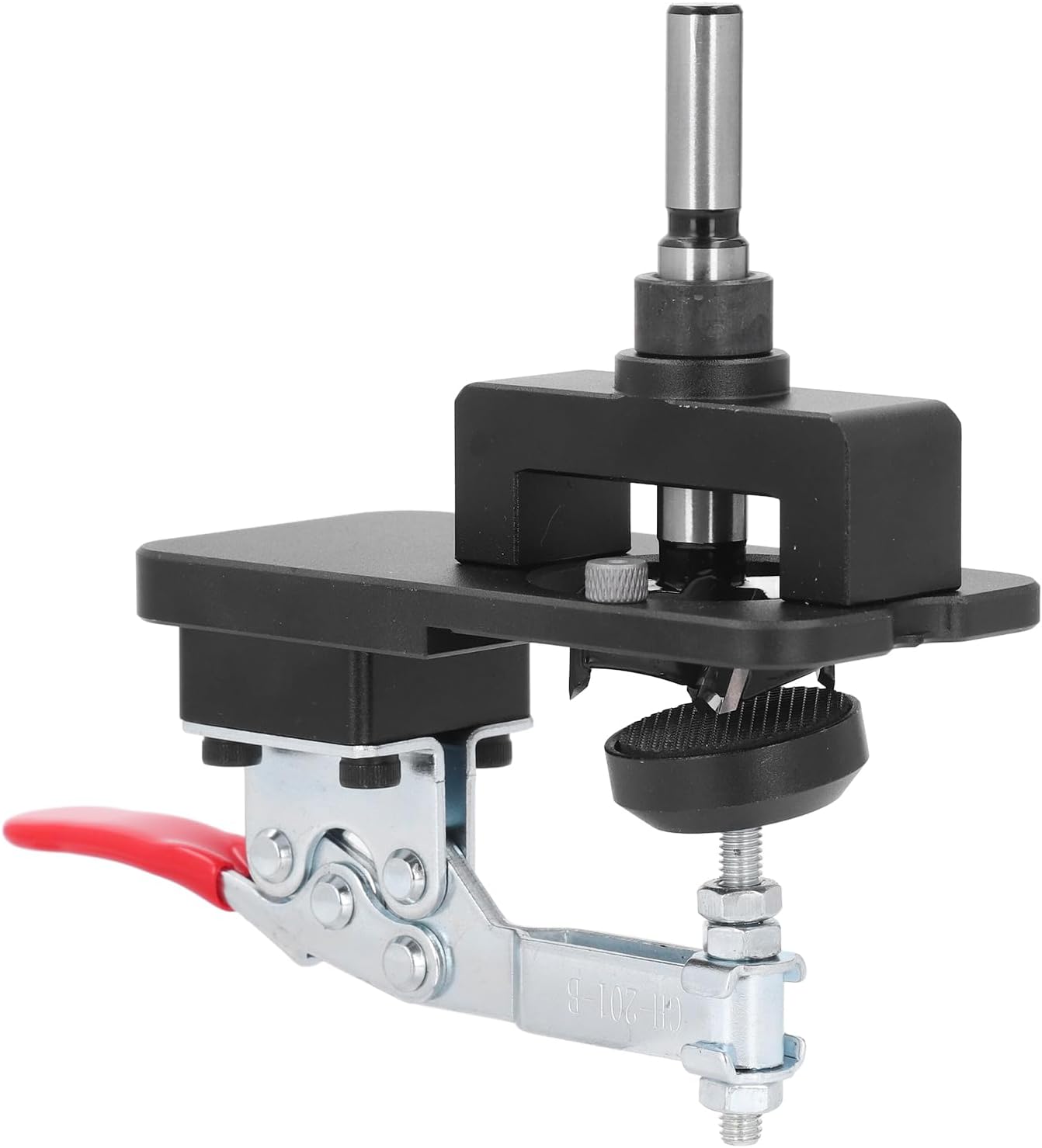 Concealed Door Hinge Jig 35mm Aluminium Alloy Hinge Hole Drilling Jig Wood Puncher Locator for Door Cabinet Installation