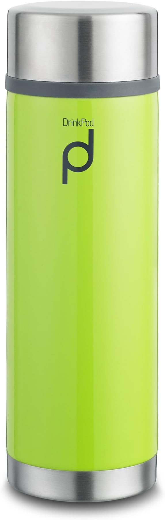Pioneer Flasks Grunwerg Pioneer Drinkpod Stainless Steel Vacuum Flask in Green 350 Millilitre,HW-350G