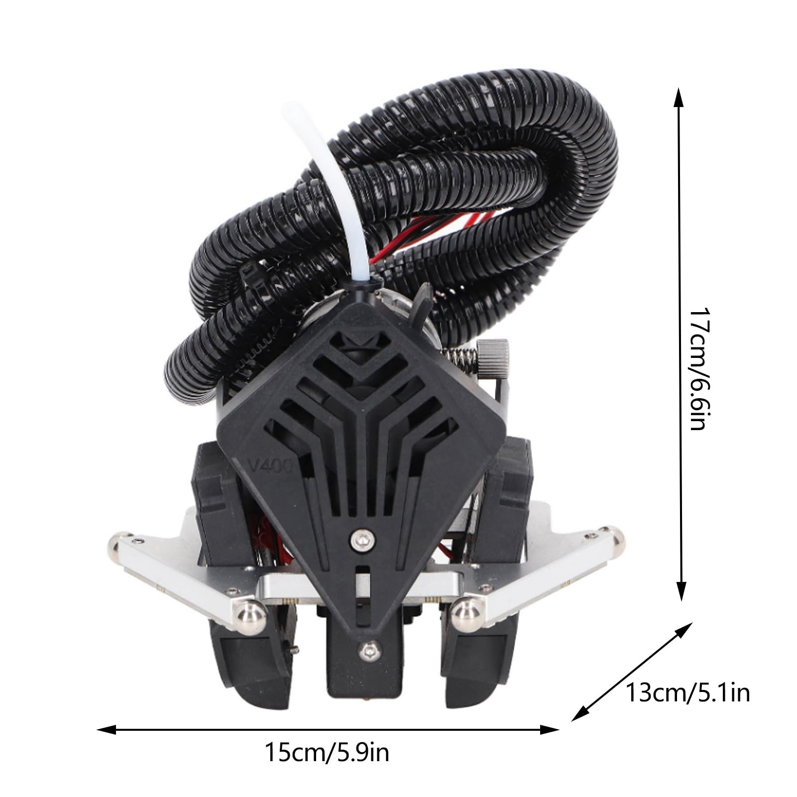 Direktantriebs-Extruder, Automatische Nivellierung, Kurze Distanz, Schnelles Drucken, 3D-Drucker-Zubehör, für V400 3D-Drucker-Ersatzteil