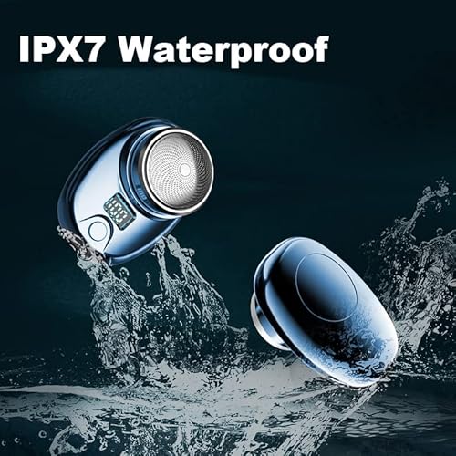 Mini-Shave Portable Electric Shaver，Electric Razor For Men，Pocket Size Portable Shaver Wet And Dry Mens Beard Shavers，Usb Rechargeable Waterproof Mini Electric Razor Suitable For Home,Car,Travel #TOP3