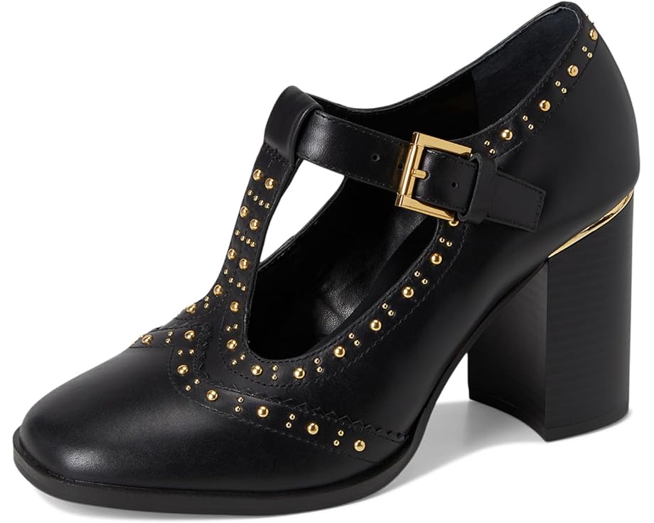 Vince Camuto Maris T-strap Block Heel Pump - Front View