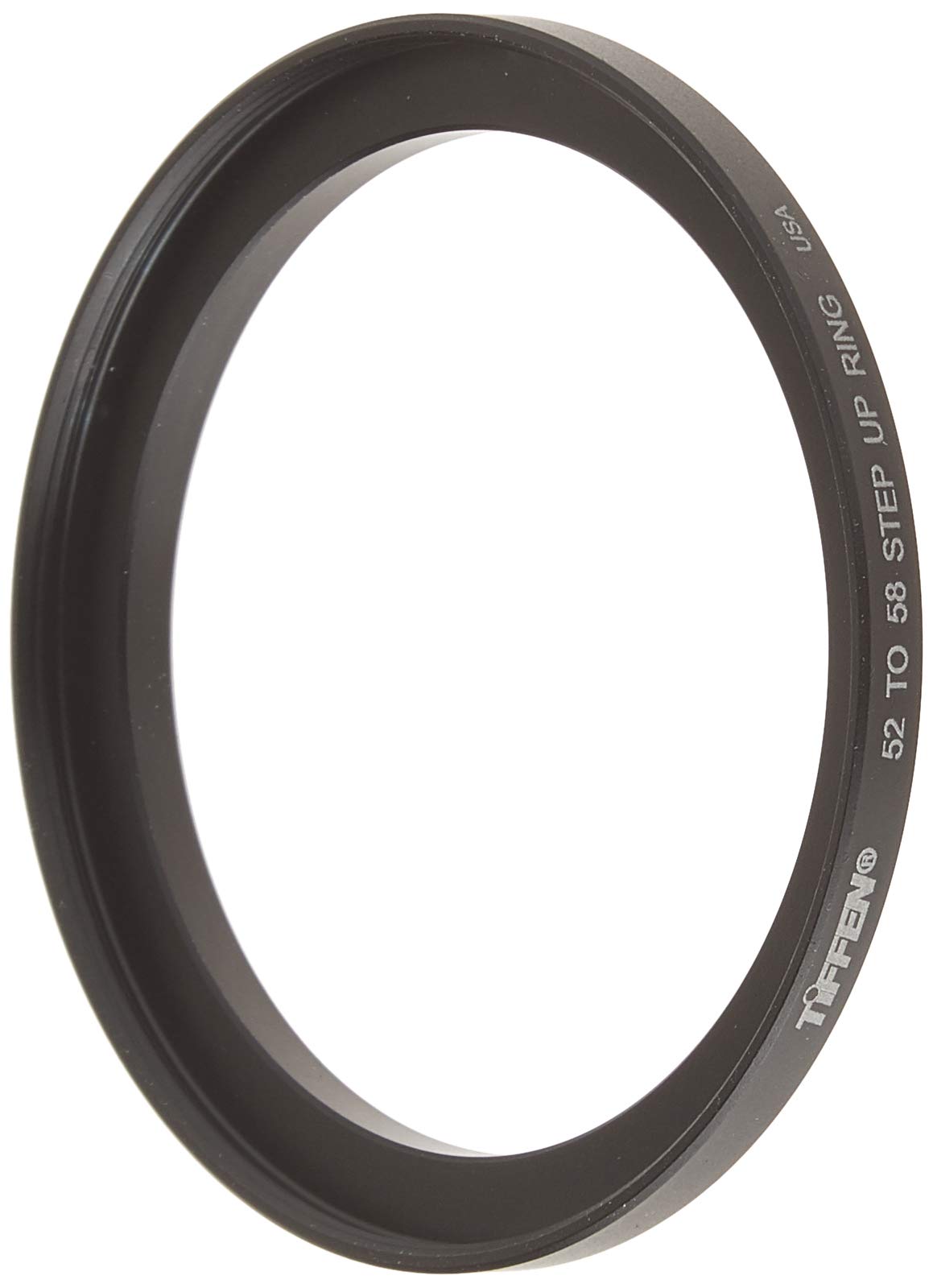 Tiffen 5258SUR 52 to 58 Step Up Filter Ring (Black)