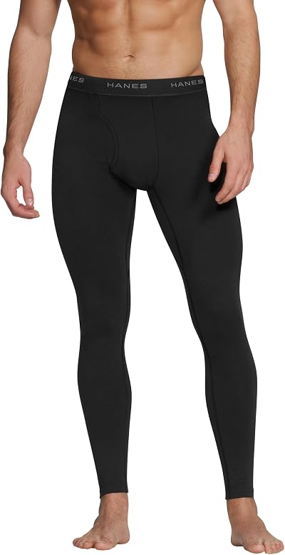 Hanes Mens Hanes Everyday Lightweight Men's Thermal PantLeggings