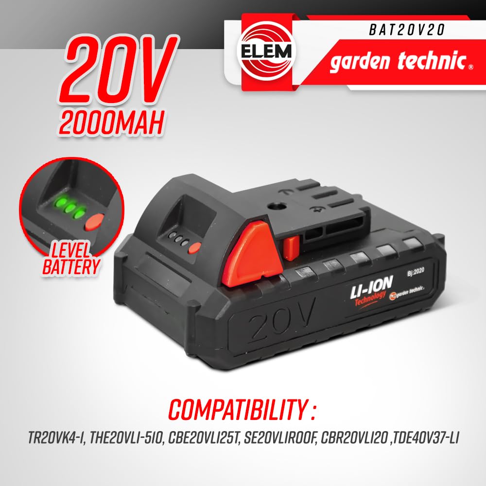 Batterie Lithium 20V - 2Ah