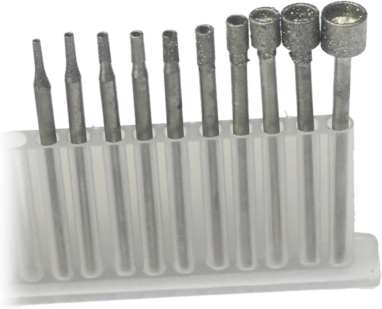 Set de 10 fresas huecas con forma de copa, 3/32 pulg miniatura 1