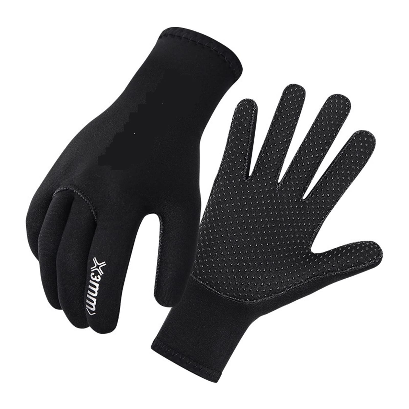 Guanti Da Immersione Guanti da immersione in neoprene da 3 mm Paramani confortevoli Kite Surf Immersioni subacquee Snorkeling Spear Attrezzatura da pesca Guanti da muta Ampia Gamma Di Applicazioni(XL)