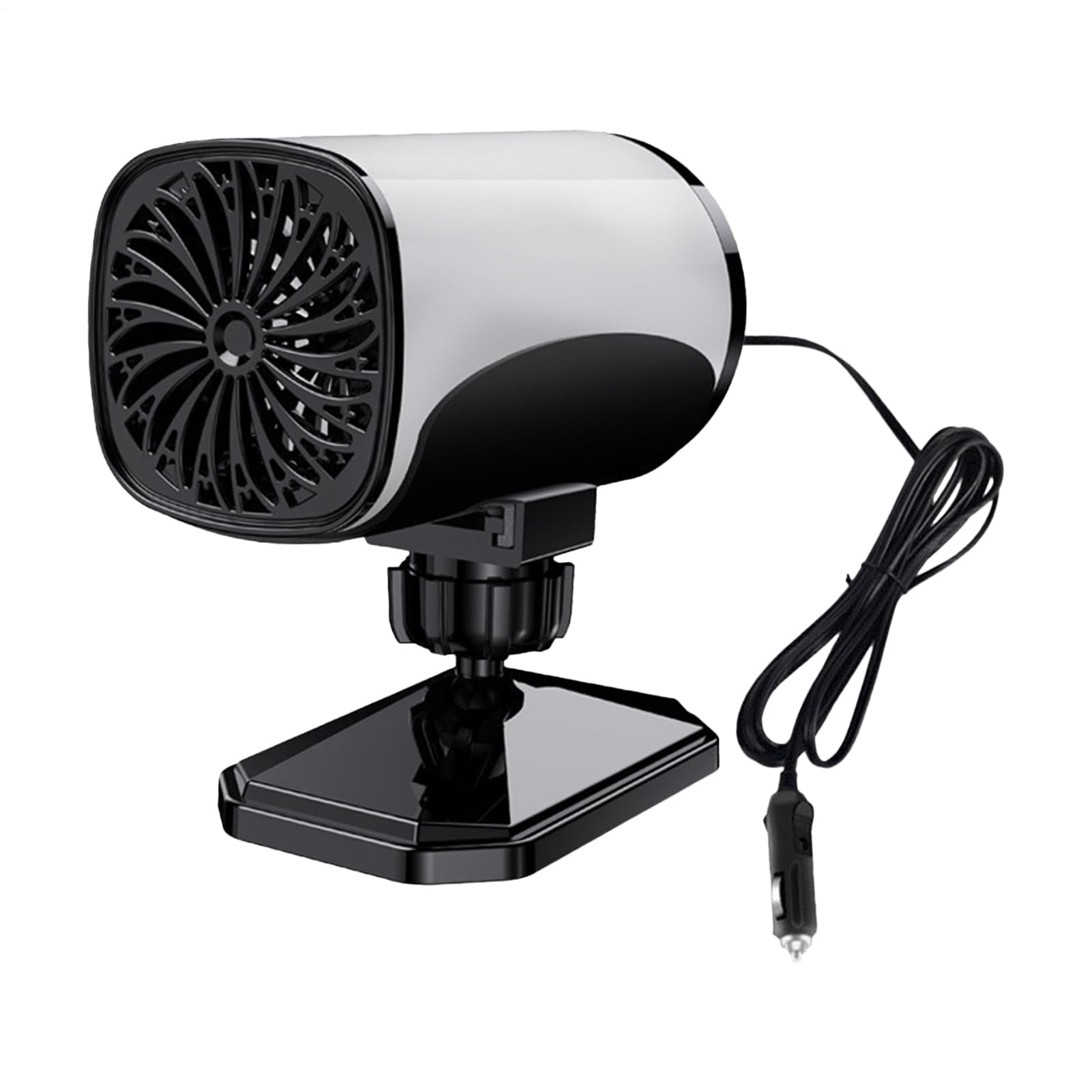 Space Heater - Portable Heated Defogger Small Plug In Windscreen Heater Fan For Truck Vehicle Sedan Pickup Scooter