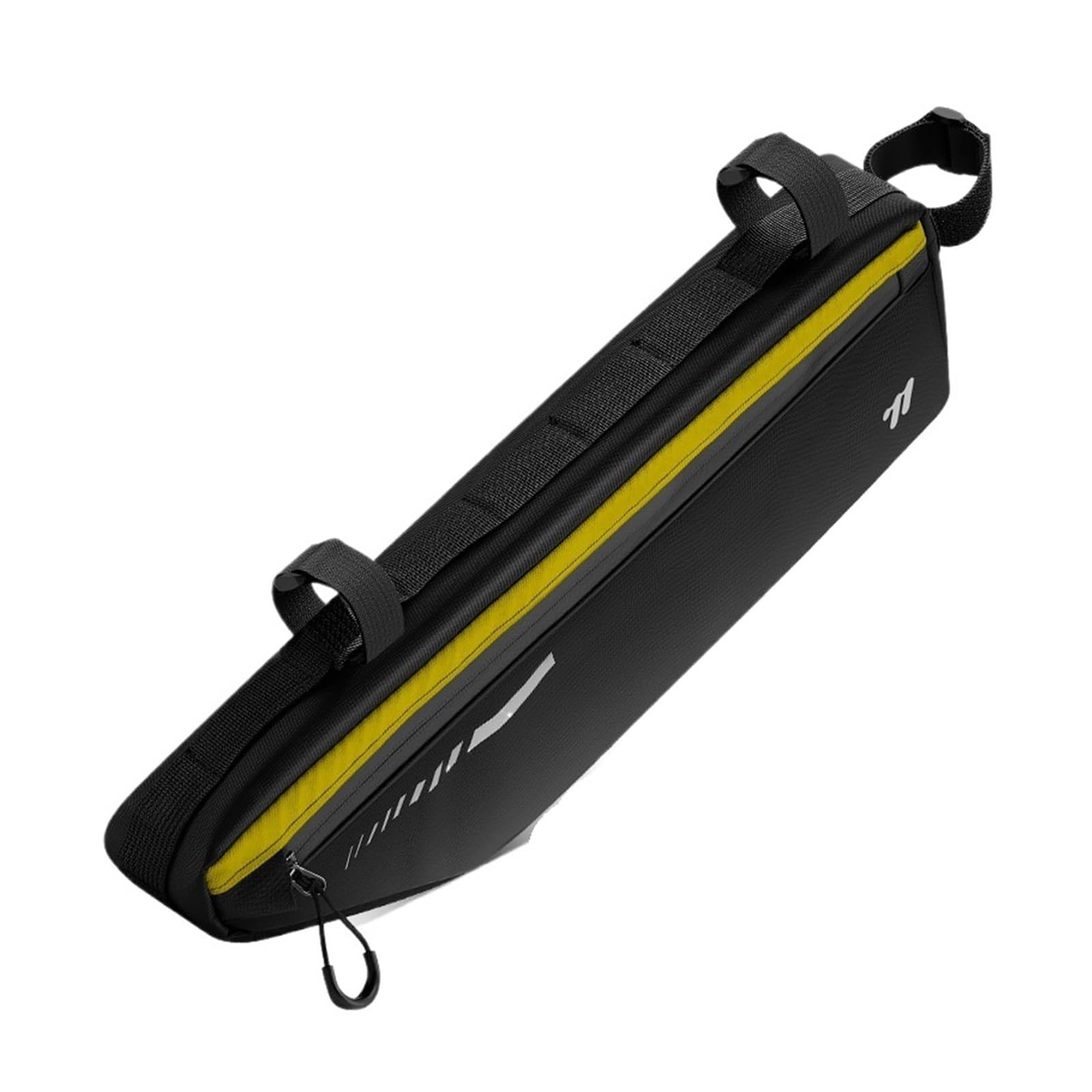 Xi Yu 1 borsa for telaio anteriore for tubo obliquo for bici | Pendolarismo quotidiano, deposito biciclette all'aperto(Black Yellow)