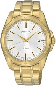 Seiko Orologio Da Polso Uomo Automatico – Cassa 37 Mm, Quadrante Nero, Cinturino In Acciaio Inox, Datario Giorno-Mese, Luminova - 4