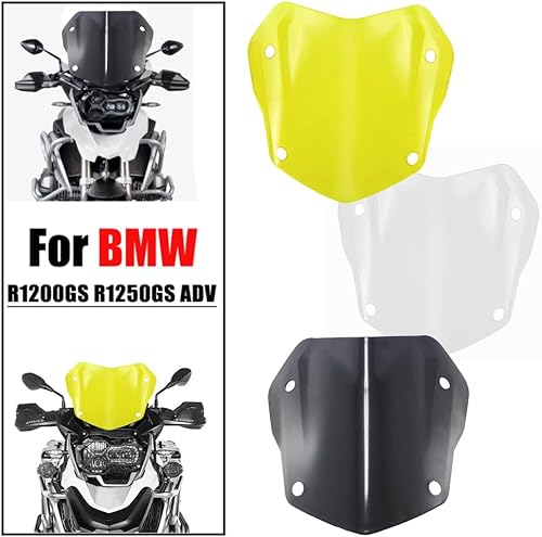 Miniatura 3 de Motorcycle Windshield Motorcycle Spoiler Wind Screen Deflector Windscreen Windshield Compatible with BMW R1250GS ADV R1200GS LC Adventure R 1200 GS