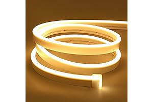 Lamomo LED Neon Rope Lights: 16.4ft Warm White