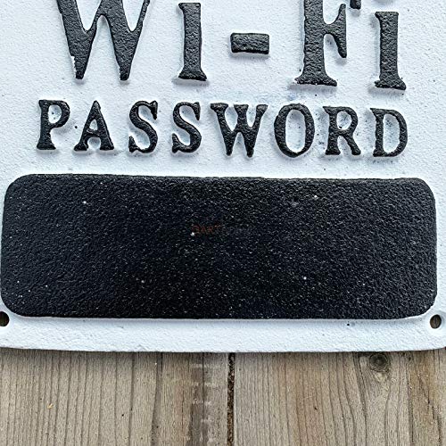 Placa de hierro fundido con contraseña Darthome de 16 cm 5