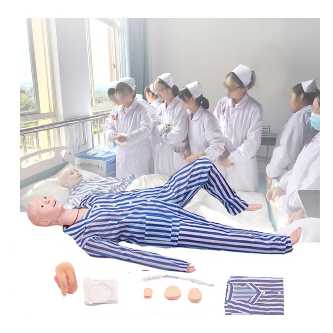 Amazon.co.jp: 医療 人形 看護訓練 マネキン 心肺蘇生訓練人形 技能
