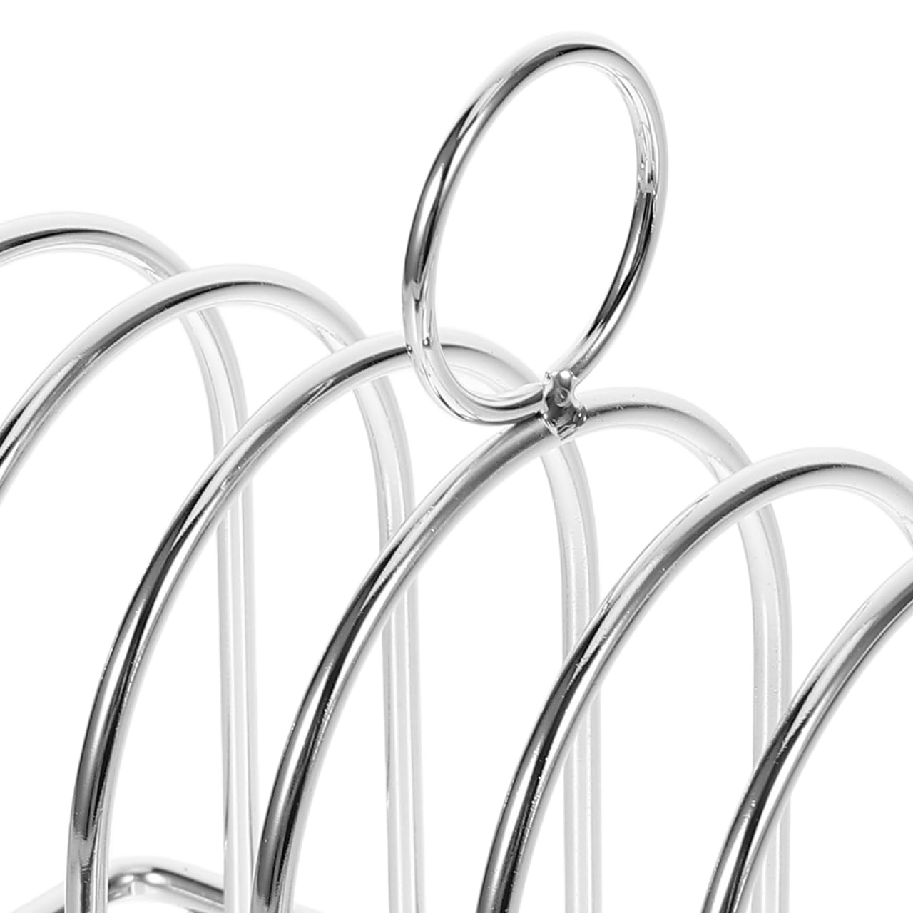 UPKOCH Edelstahl Toastständer Für 6 Scheiben Toasthalter Mit Ergonomischem Griff Küchenbrot Halter 14.5X8X7.8 cm Spülmaschinenfest Für Haushalt Und Küche