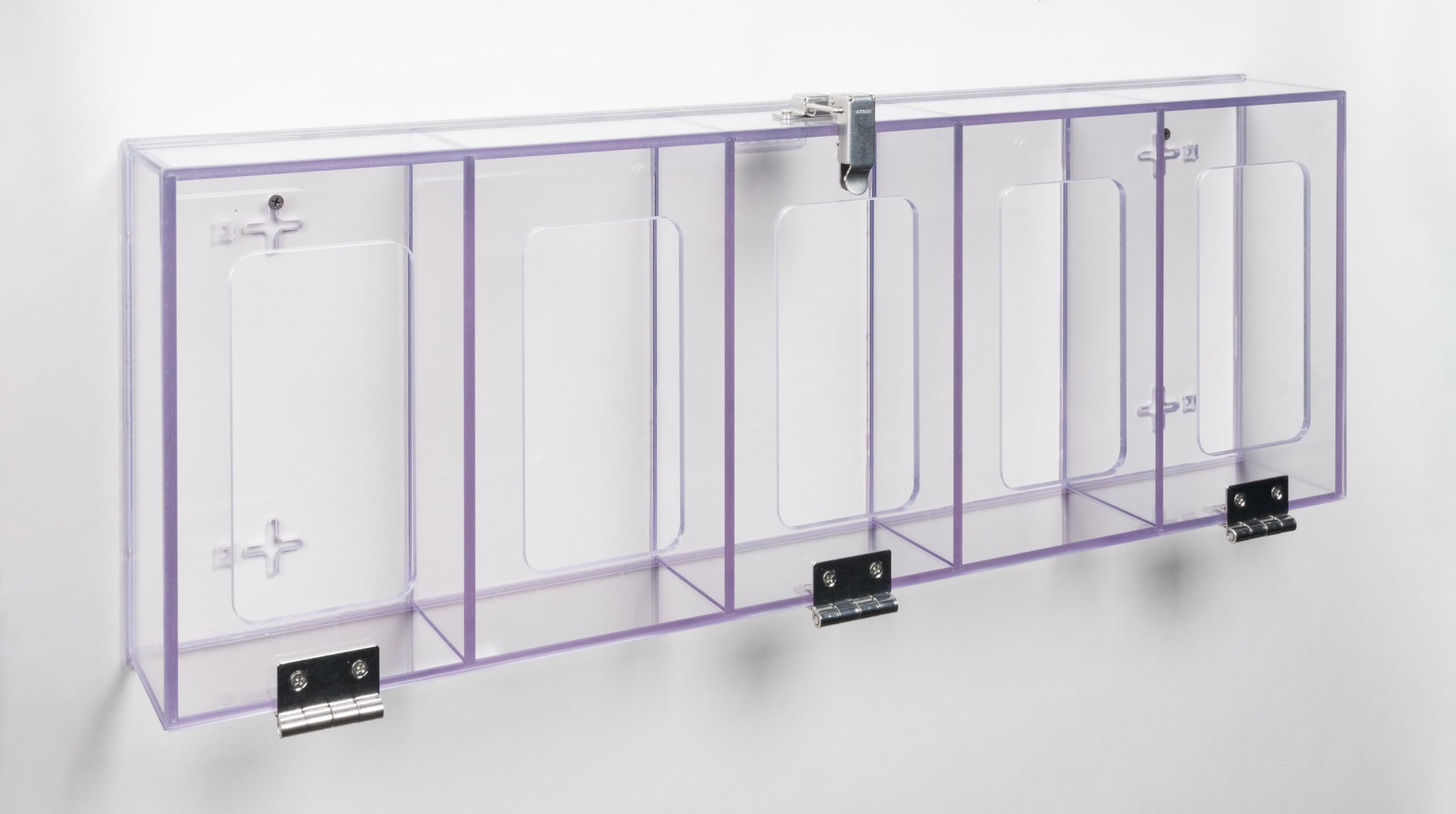 Poltex Glove Box Holder Cabinet-Front Load (ss Hinge Inst., Latch Inst.)