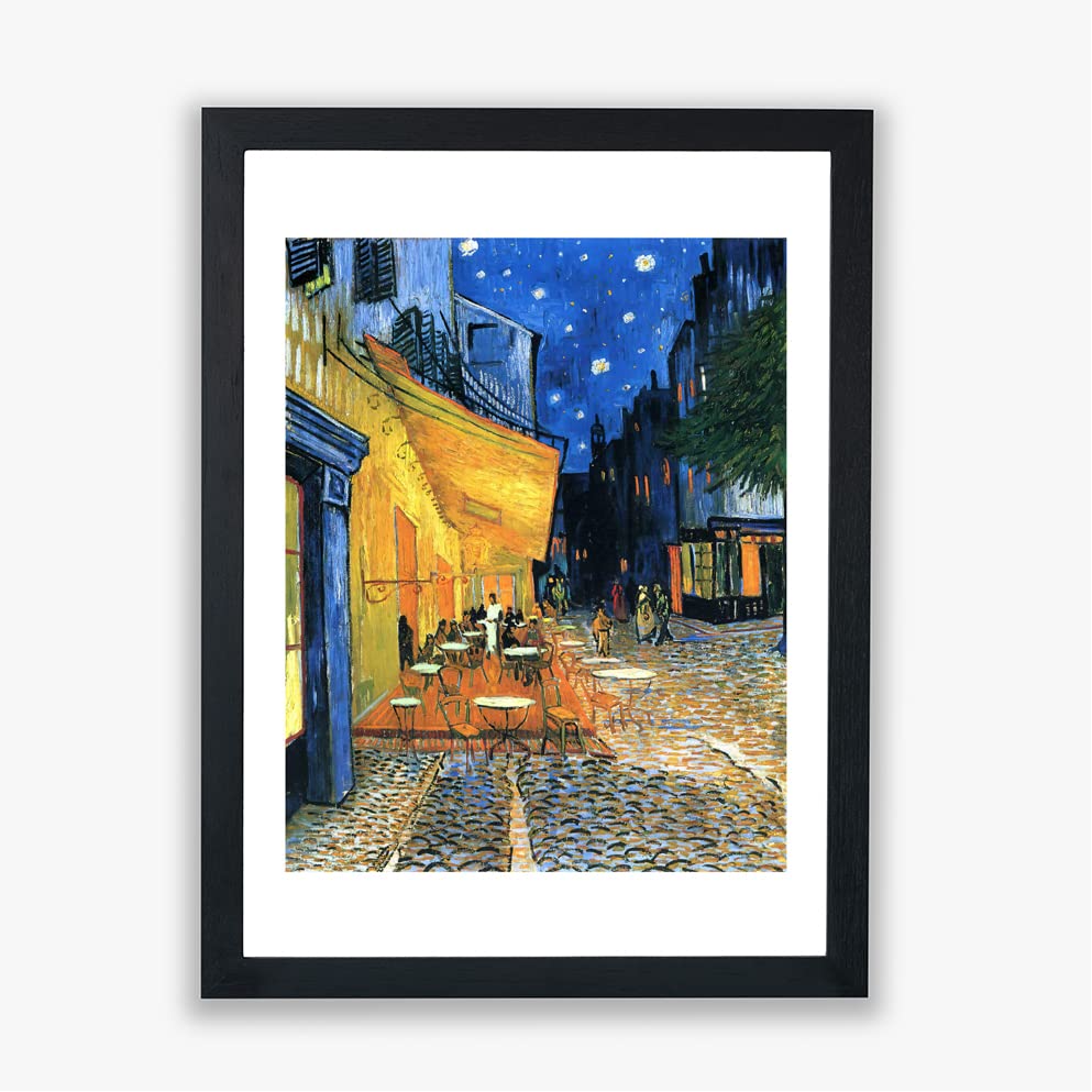 Póster de Van Gogh para salón: decora con La Terraza del Café por la Noche en formato grande