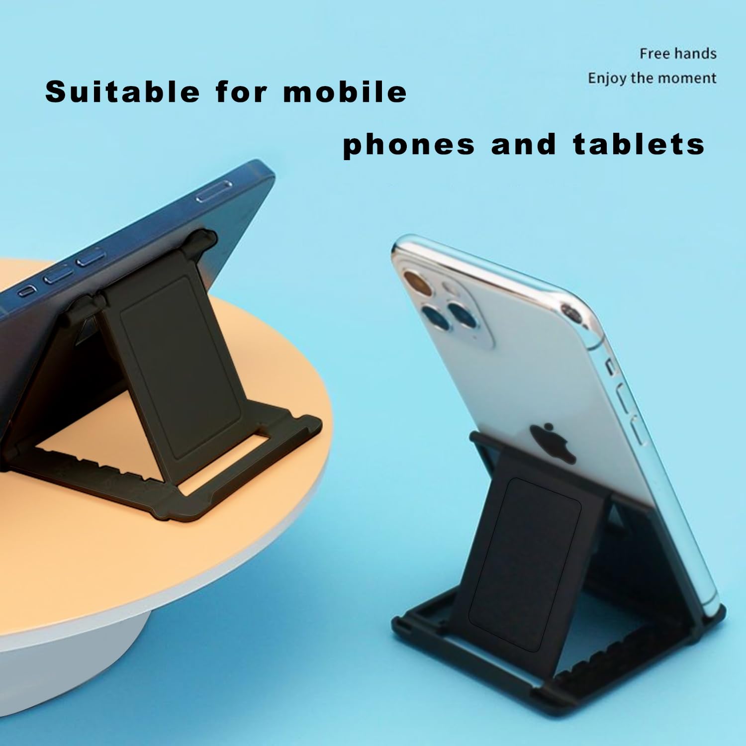 2 Supporti Per Telefono Da Scrivania Regolabili - Compatibili Con IPhone, Huawei, Tablet 4-7.9" - Foto 2