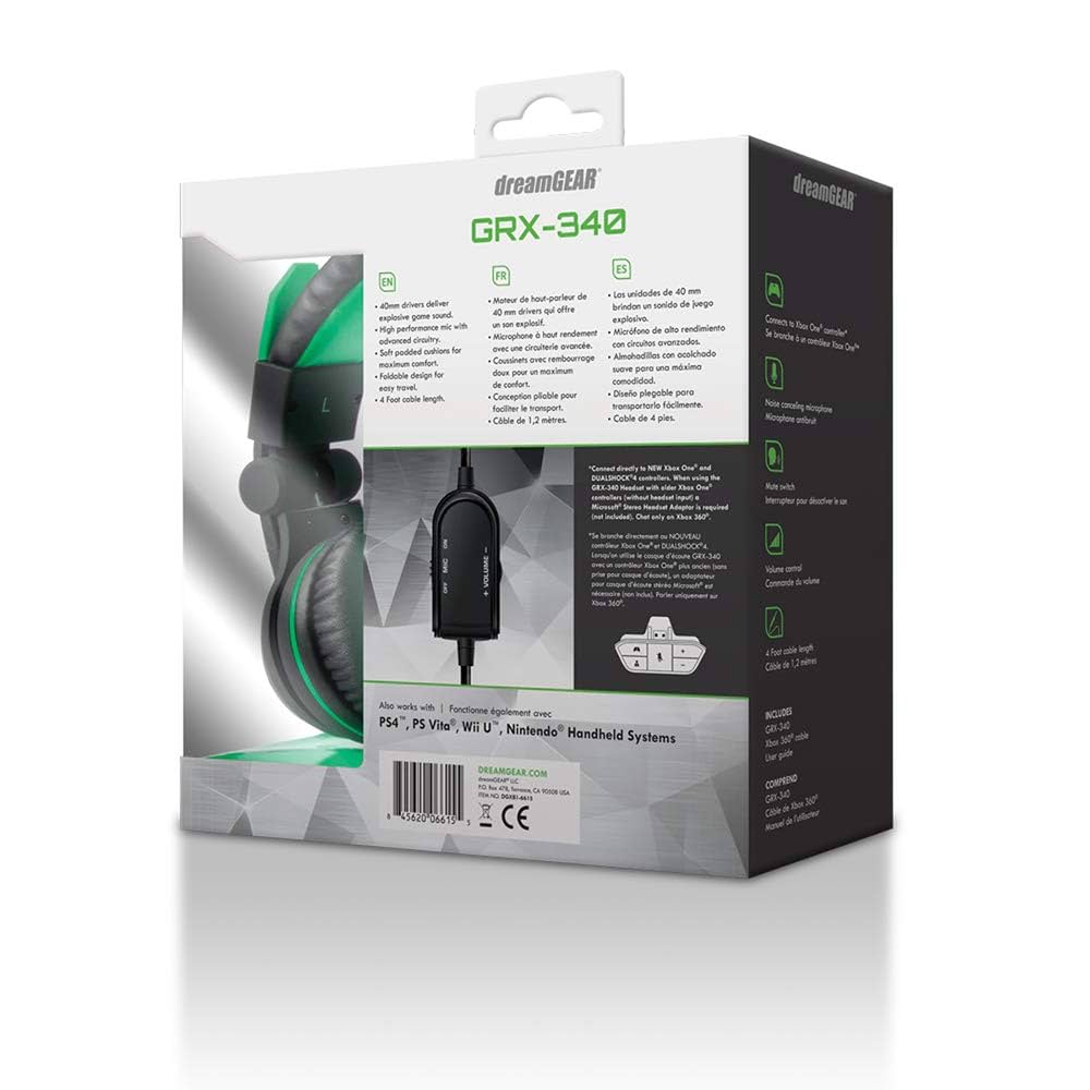 Amazon | dreamGEAR GRX-340 XBOX ONE用 ゲームヘッドセット