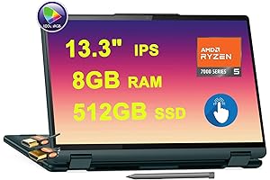 Lenovo Yoga 6 13.3" 2-in-1 Laptop: Ryzen 5, 8GB RAM, 512GB SSD