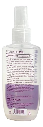 Miniatura 2 de Ellin LaVar Textures NourishOil con maracuja y aceite de semilla de maracuyá – Cuidado de aceite seco para el cabello y el cuero cabelludo |