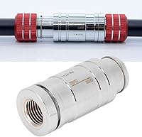 Vista 6 de Válvula de drenaje, G1/4 rosca interna de la computadora de refrigeración por agua Válvula de drenaje de latón con sello hermético para el sistema