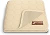 Pelsbarn Dog Cooling Mat- Ice Silk Summer Comfort, Self Cooling, Non-Slip Dog Pad, Durable & Washable, Mat for Large Dogs 25 x 37, Support Shelter Dogs with Every Purchase Beige