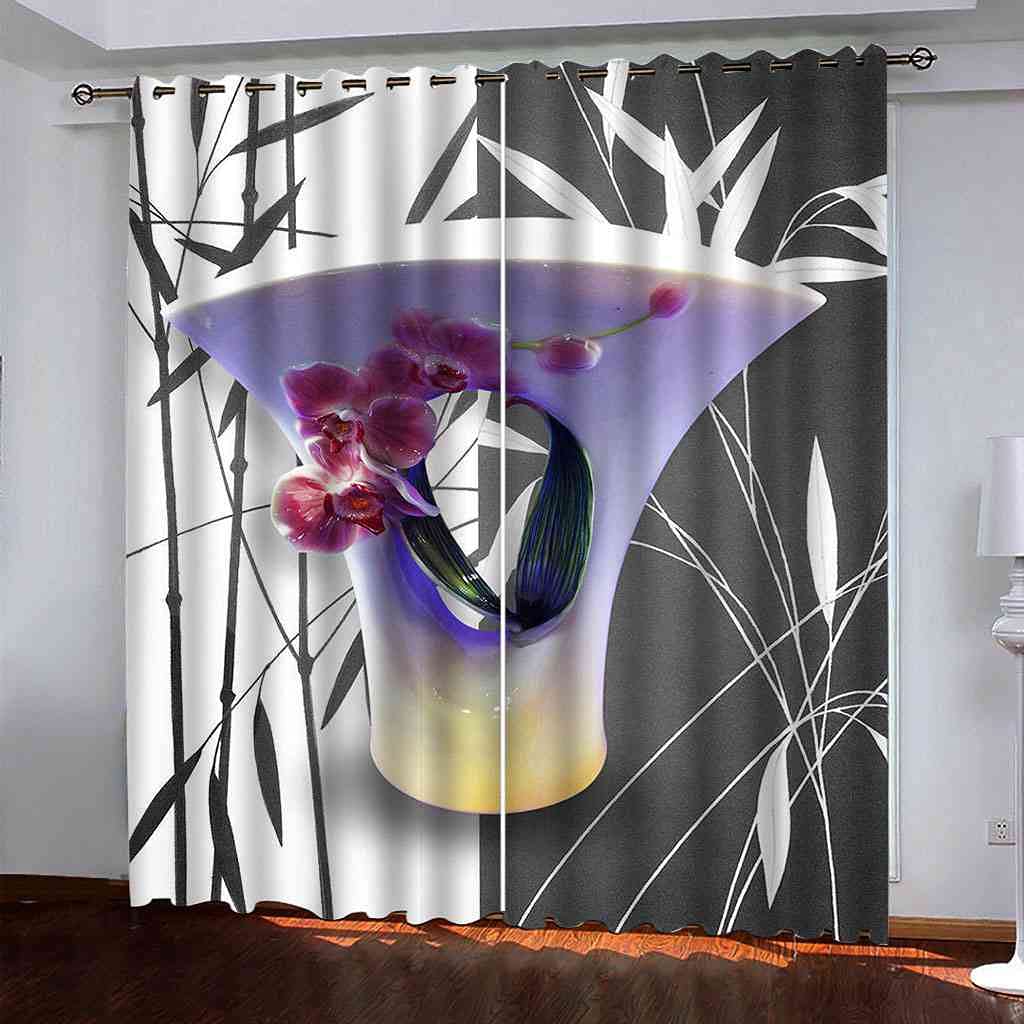 Rideau de salon violet occultant 200x160 cm pour une ambiance cocooning