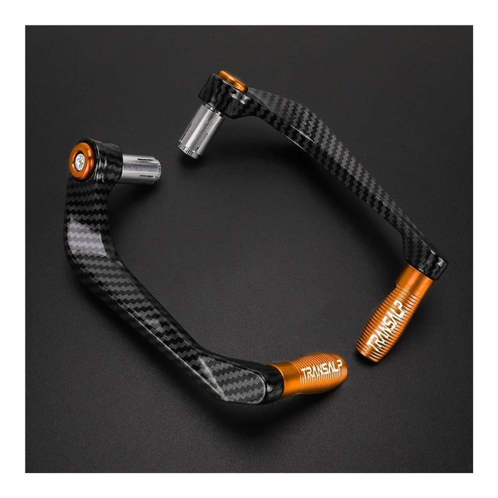 BEQLXTA Brake Lever Guard Motorcycle Handlebar Brake Clutch Lever Hand Guard Protector for XL750 for TRANSALP 600 650 700 XLV 600 650 700 750(Color r)