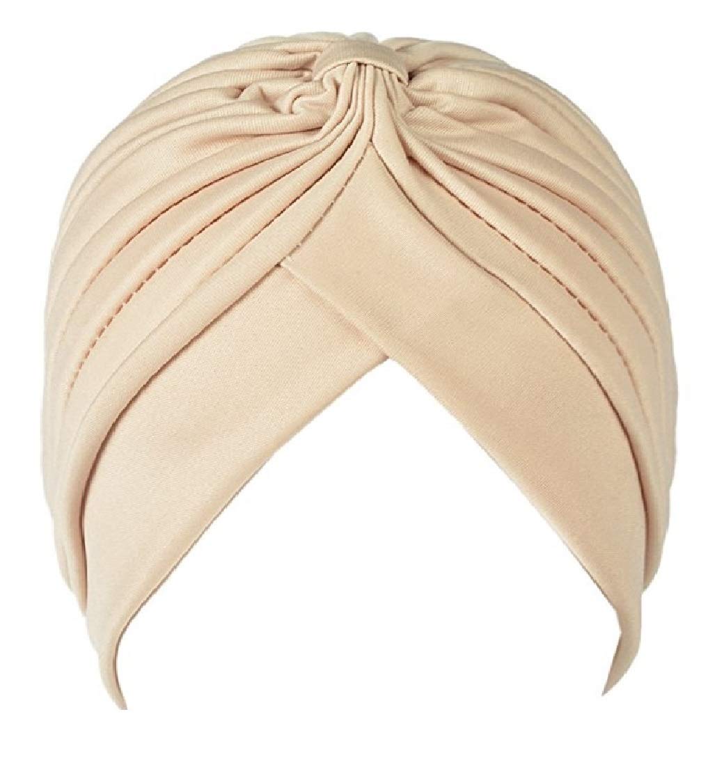 Twisted Pleated Readymade Polyester Turbans/Pagri Cap for Women�s-image-32