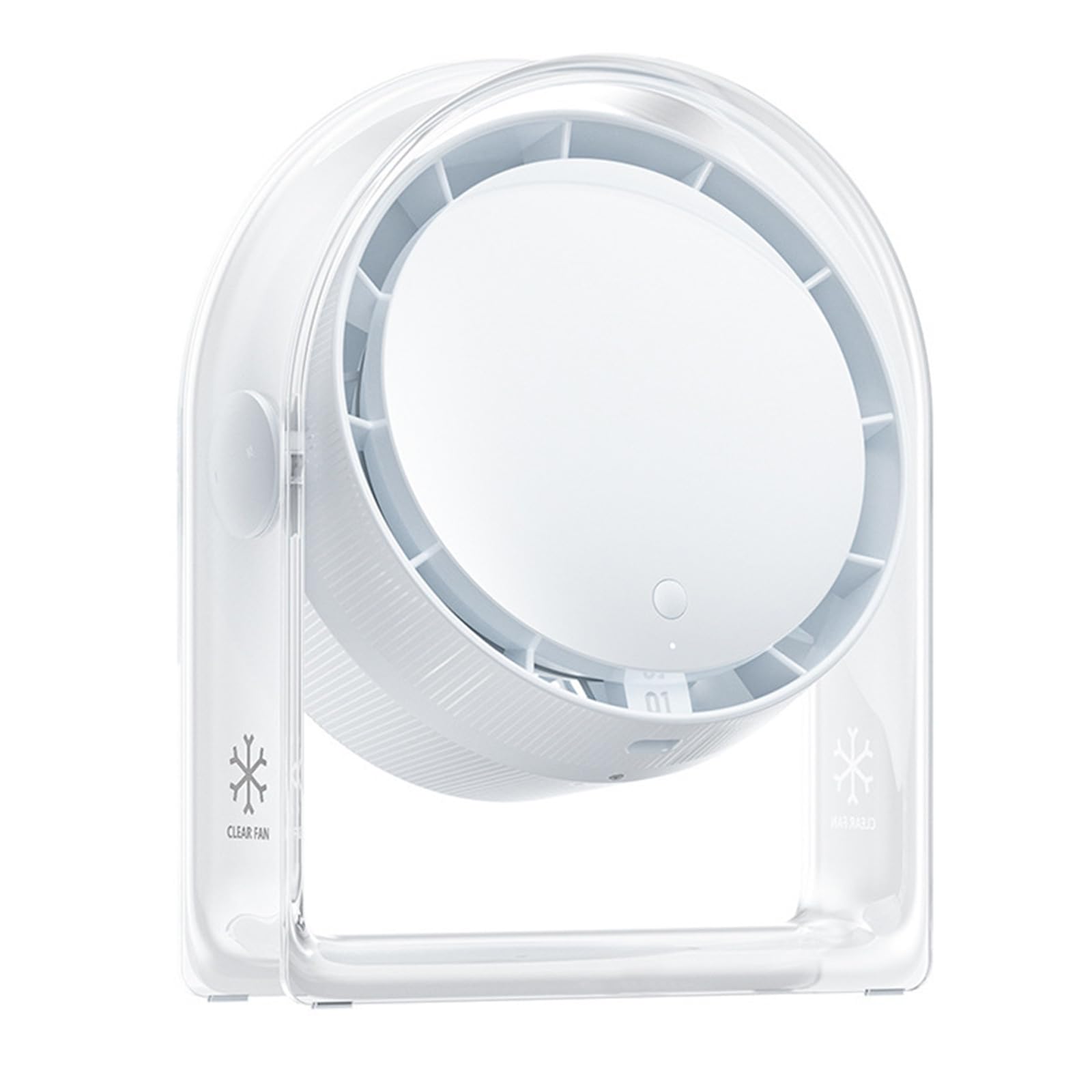 Ventilador de escritorio silencioso recargable por USB, dispositivo de refrigeración de bajo ruido, velocidad ajustable, con batería de 4000 mAh, escritorio de bajo ruido para espacios de trabajo