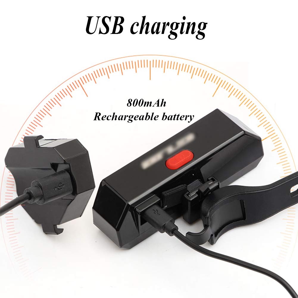 Luce Posteriore per Bici LED USB Ricaricabile Luci di direzione Posteriori per Bici con Telecomando Wireless modalità multifunzionali Luce di Avvertimento per Ciclismo Impermeabile per Mountain Bike