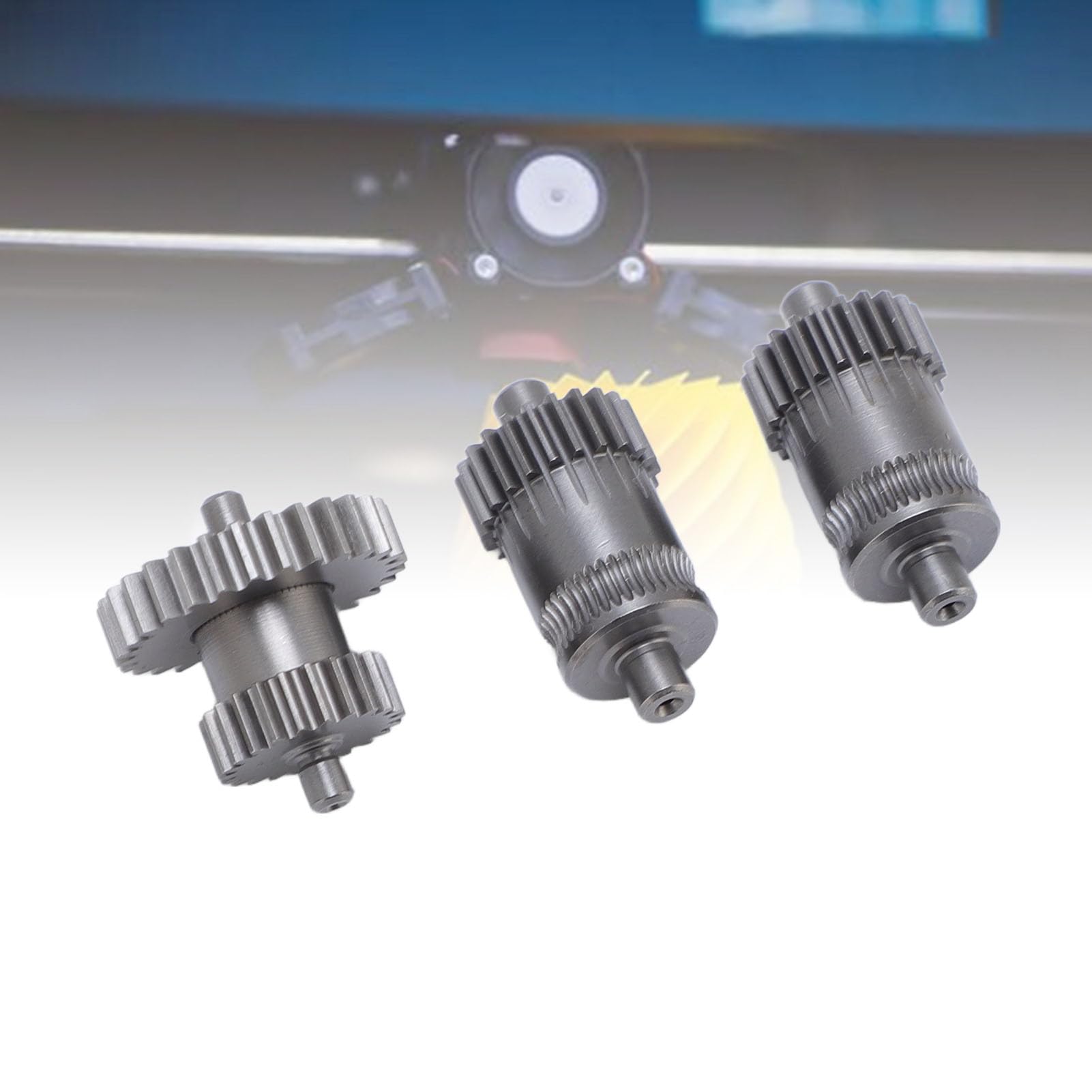 Juego de engranajes de extrusora, engranajes de doble accionamiento y engranajes reductores de acero endurecido de metal para impresora 3D Pro2 Pro3 E2, piezas de