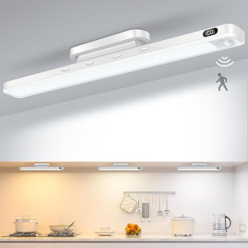 Miniatura 7 de WILLED Barra de luz LED de 5W con control remoto, luces de tocador de 2500mAh amigables para los ojos, luces para espejo de 3 temperaturas
