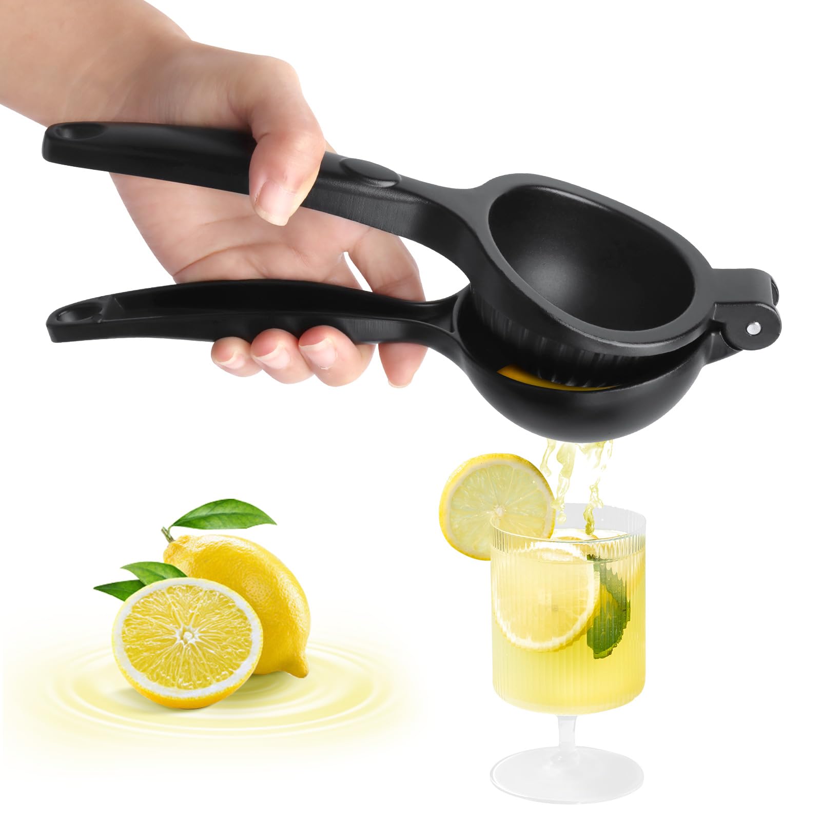 Spremiagrumi Manuale In Alluminio - Per Limoni, Arance E Agrumi, Design Professionale Anti-Corrosione - Foto 6